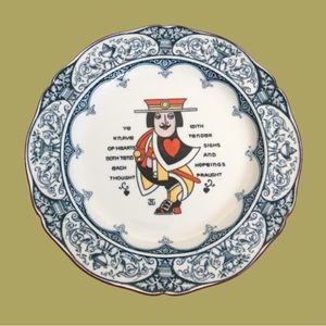 Vintage Augustus Jansson for Wedgwood Knave of Hearts plate RARE